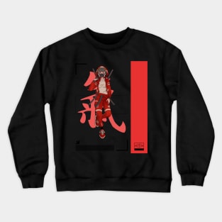 Cool Anime Girl Crewneck Sweatshirt